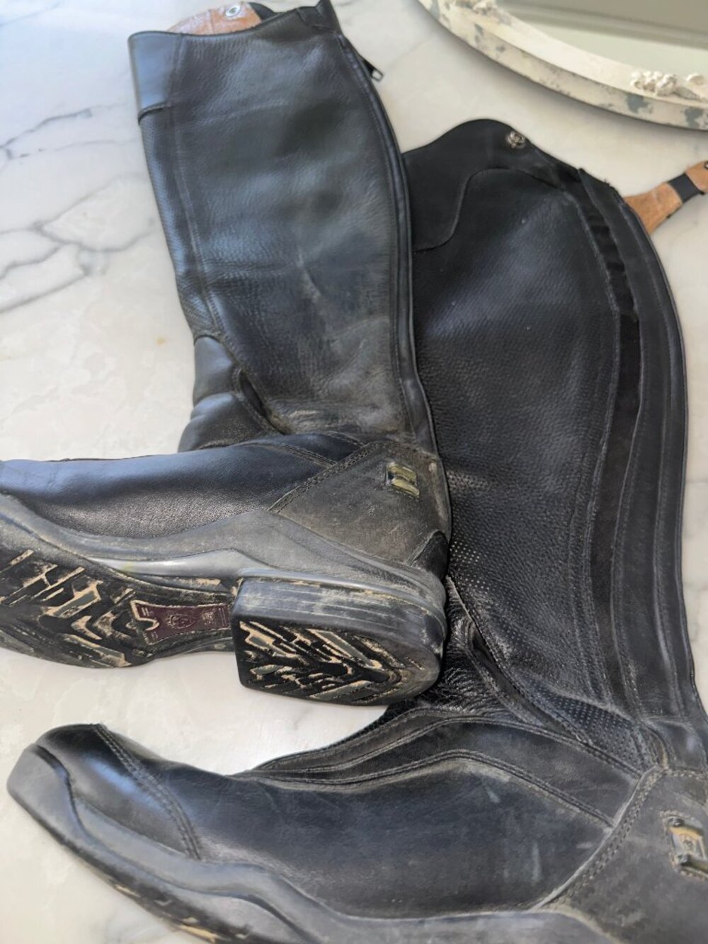 Ariat Leather Riding Boots - Picture 8 of 9
